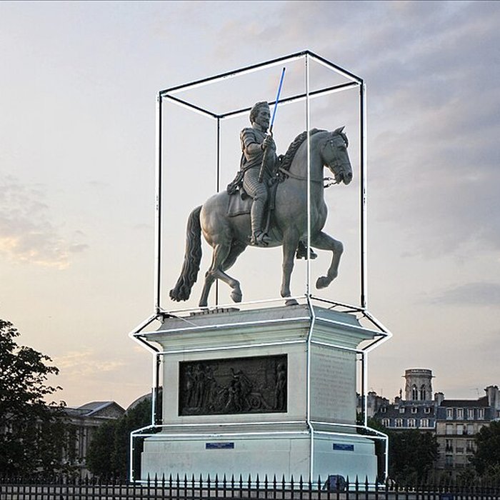 Photo de Statue équestre dHenri IV à Paris