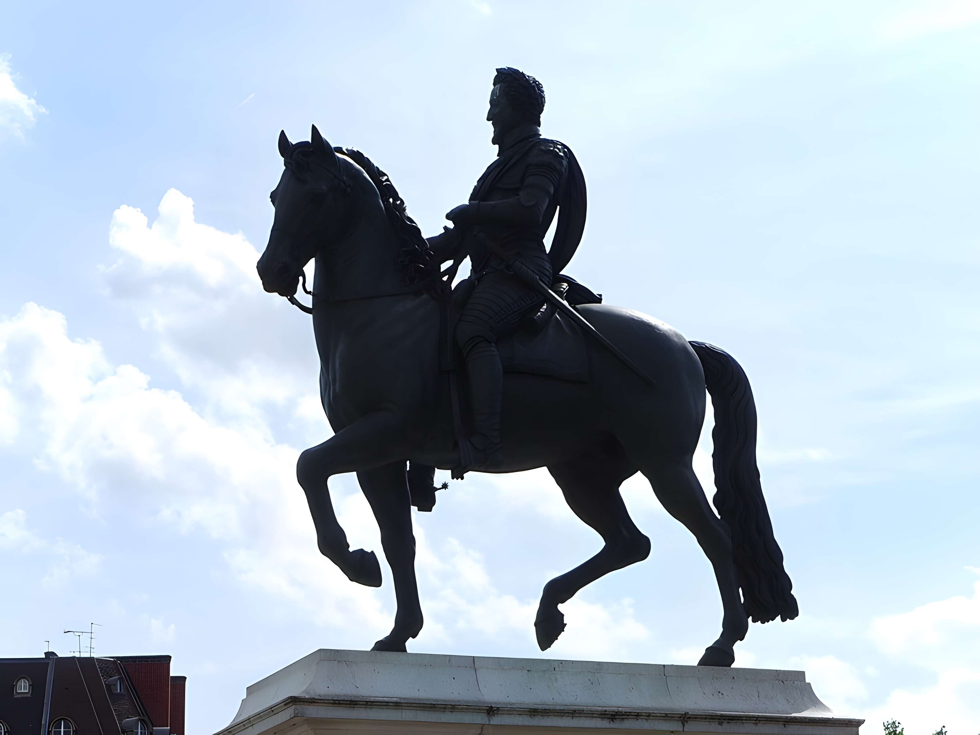 Statue équestre d'Henri IV à Paris