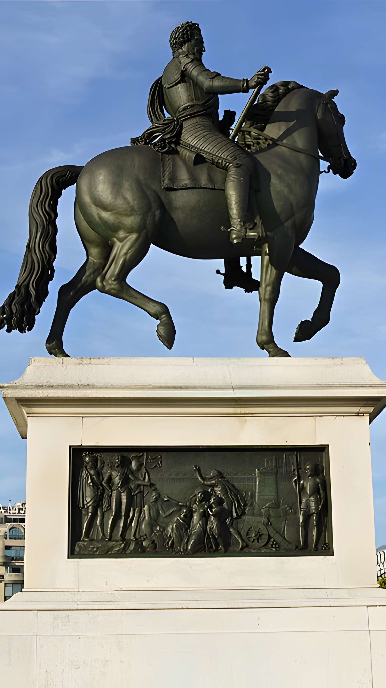 Statue équestre d'Henri IV à Paris