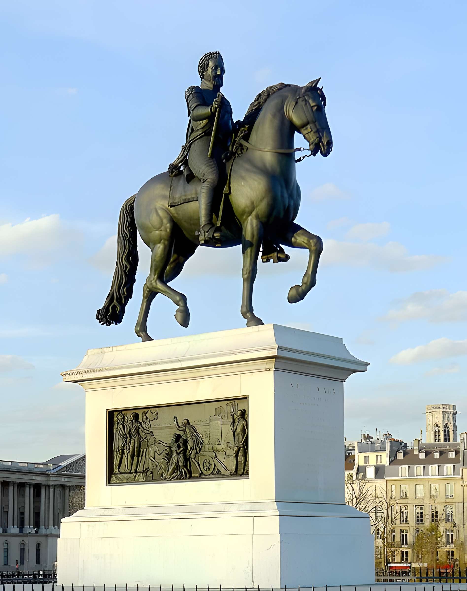 Statue équestre d'Henri IV à Paris