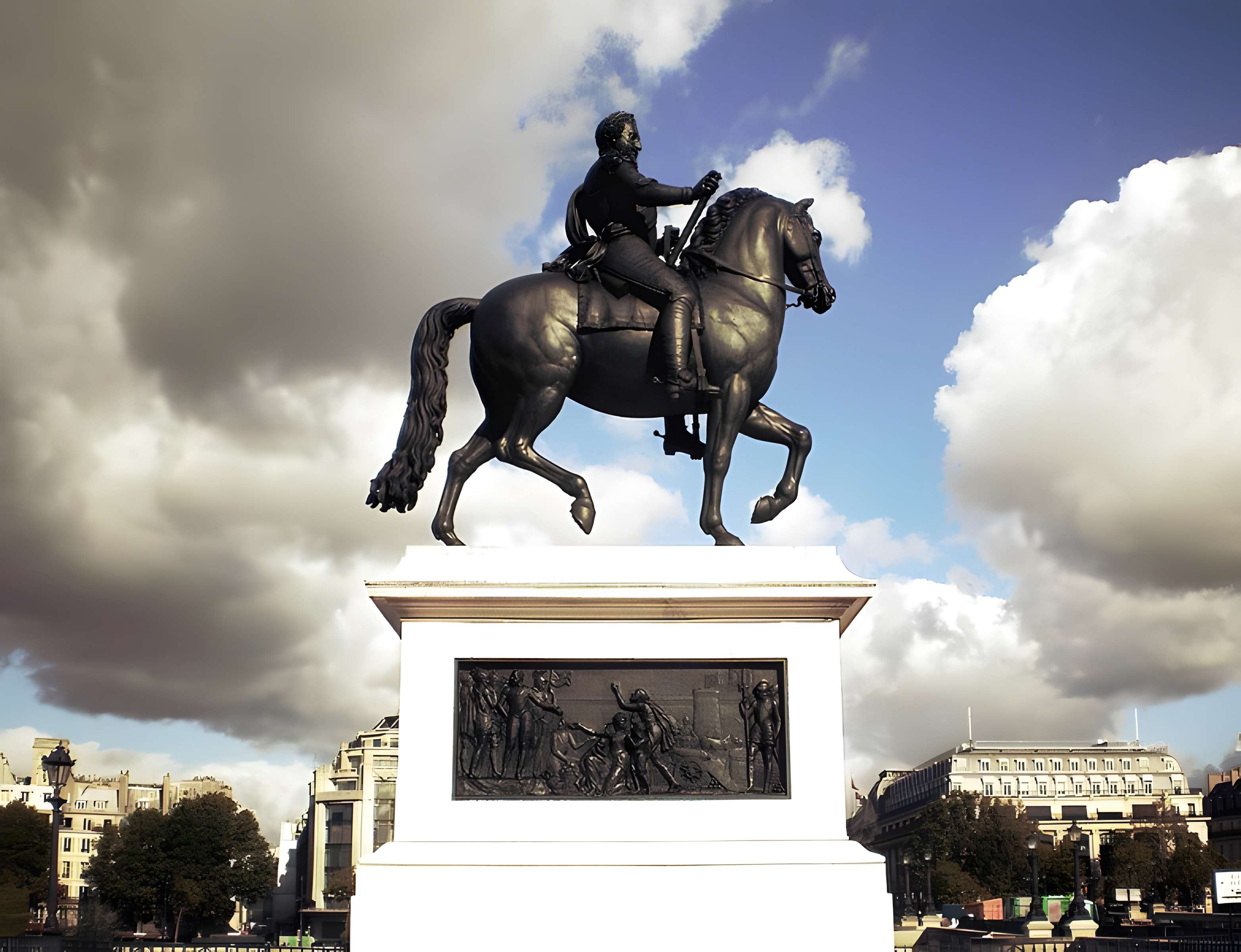 Statue équestre d'Henri IV à Paris