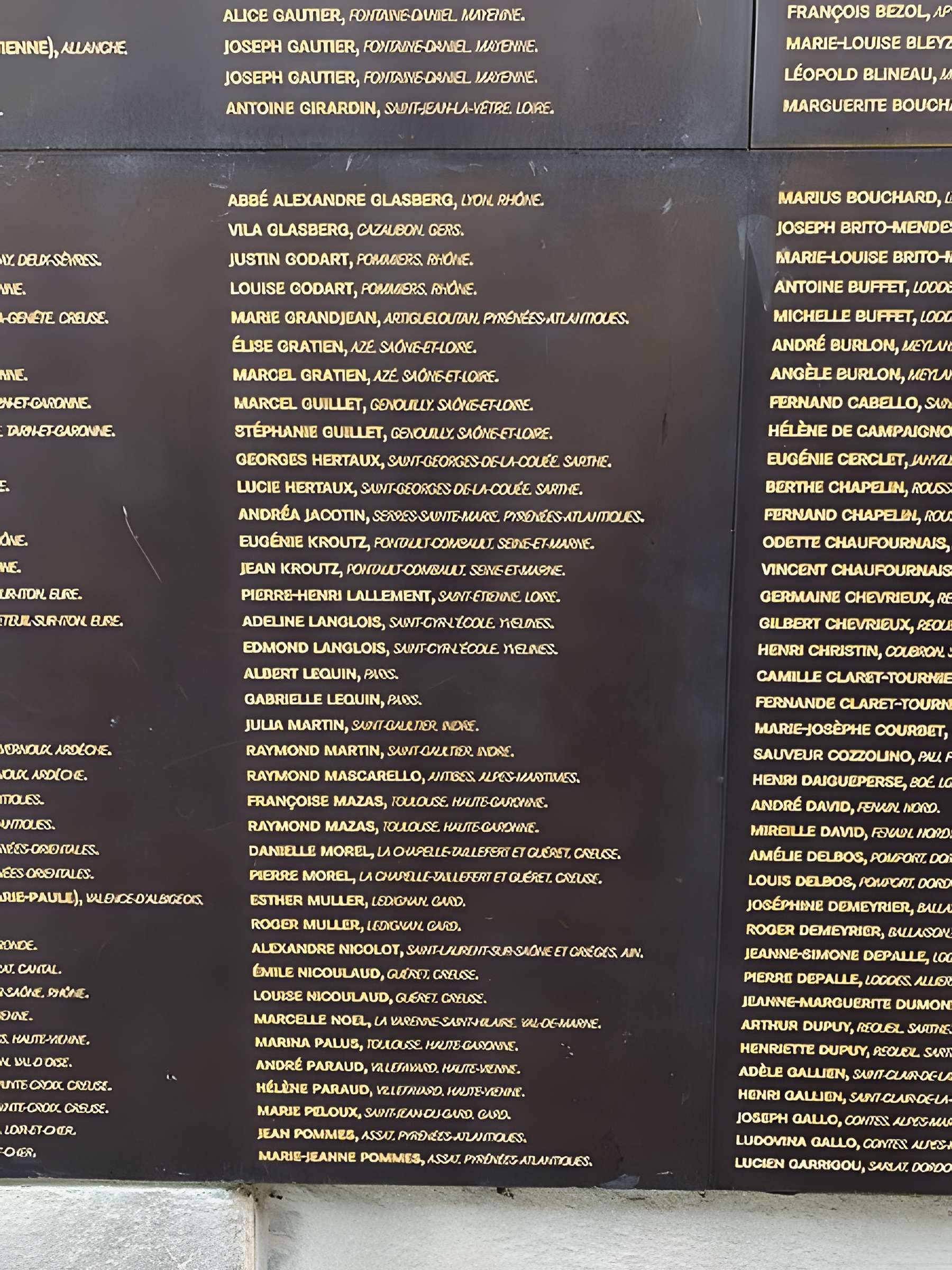 Mémorial des Martyrs de la Déportation à Paris