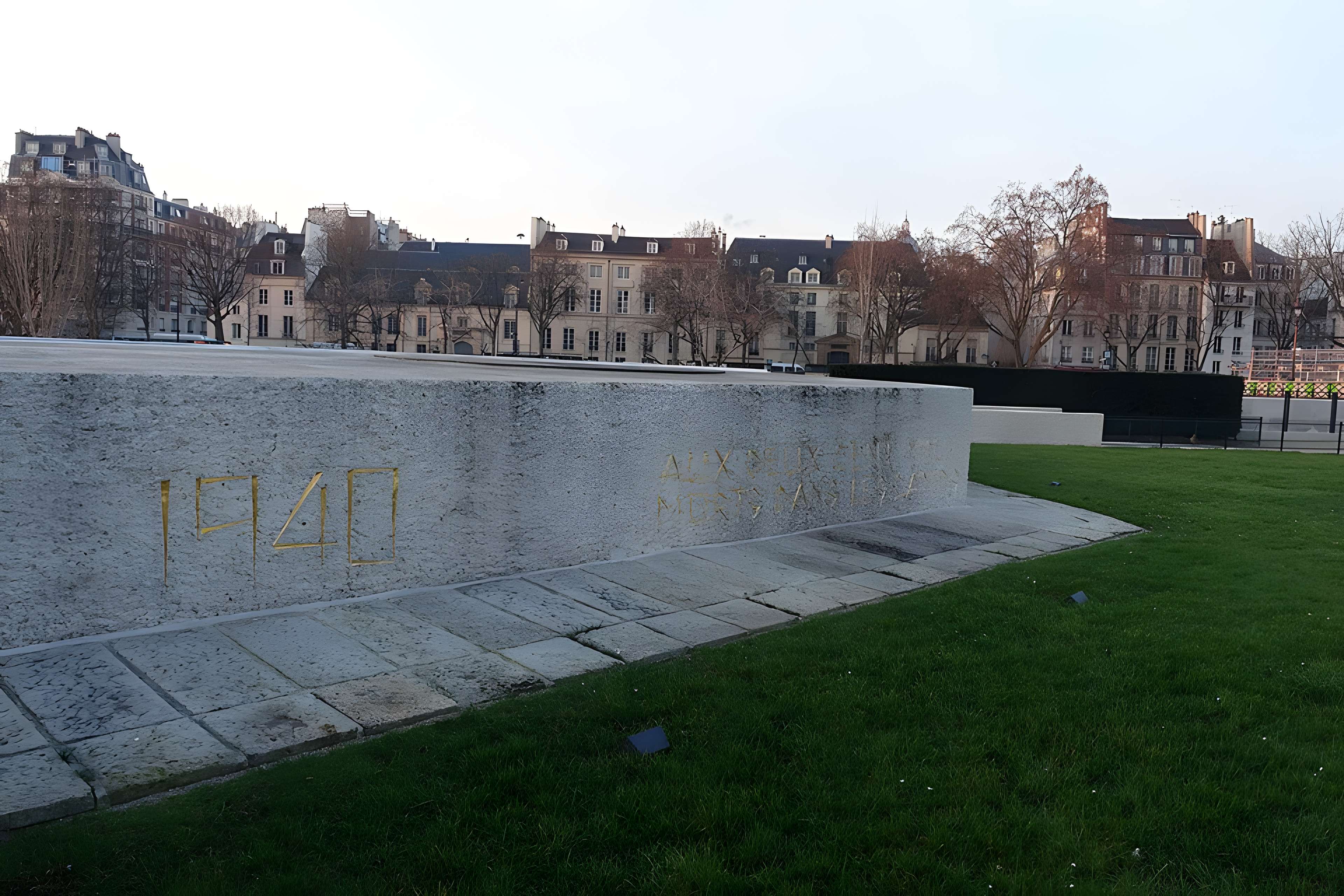 Mémorial des Martyrs de la Déportation à Paris