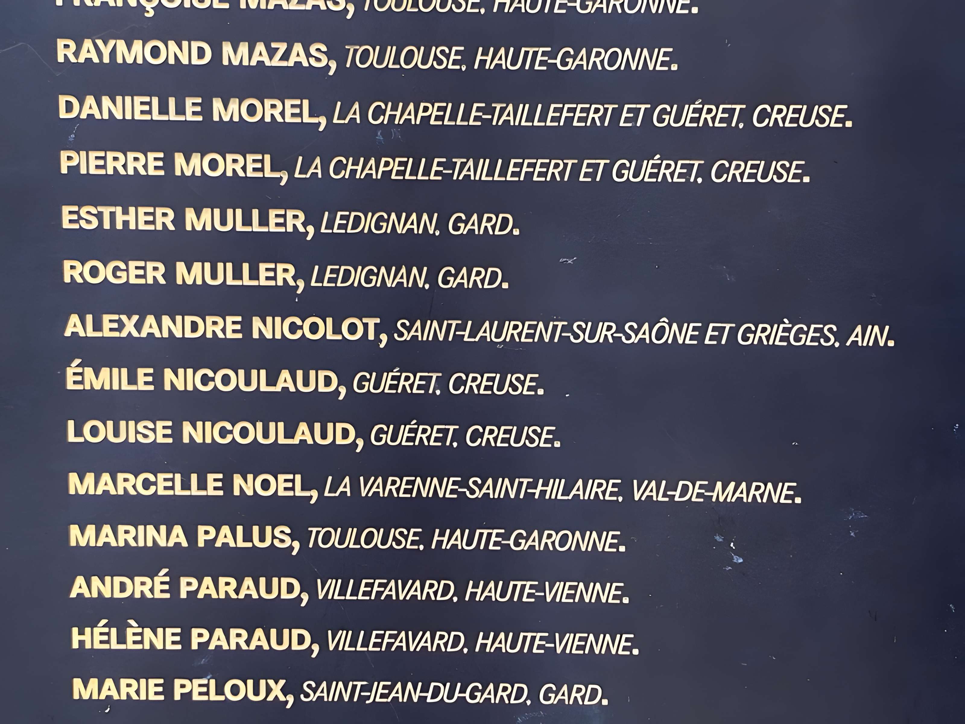 Mémorial des Martyrs de la Déportation à Paris