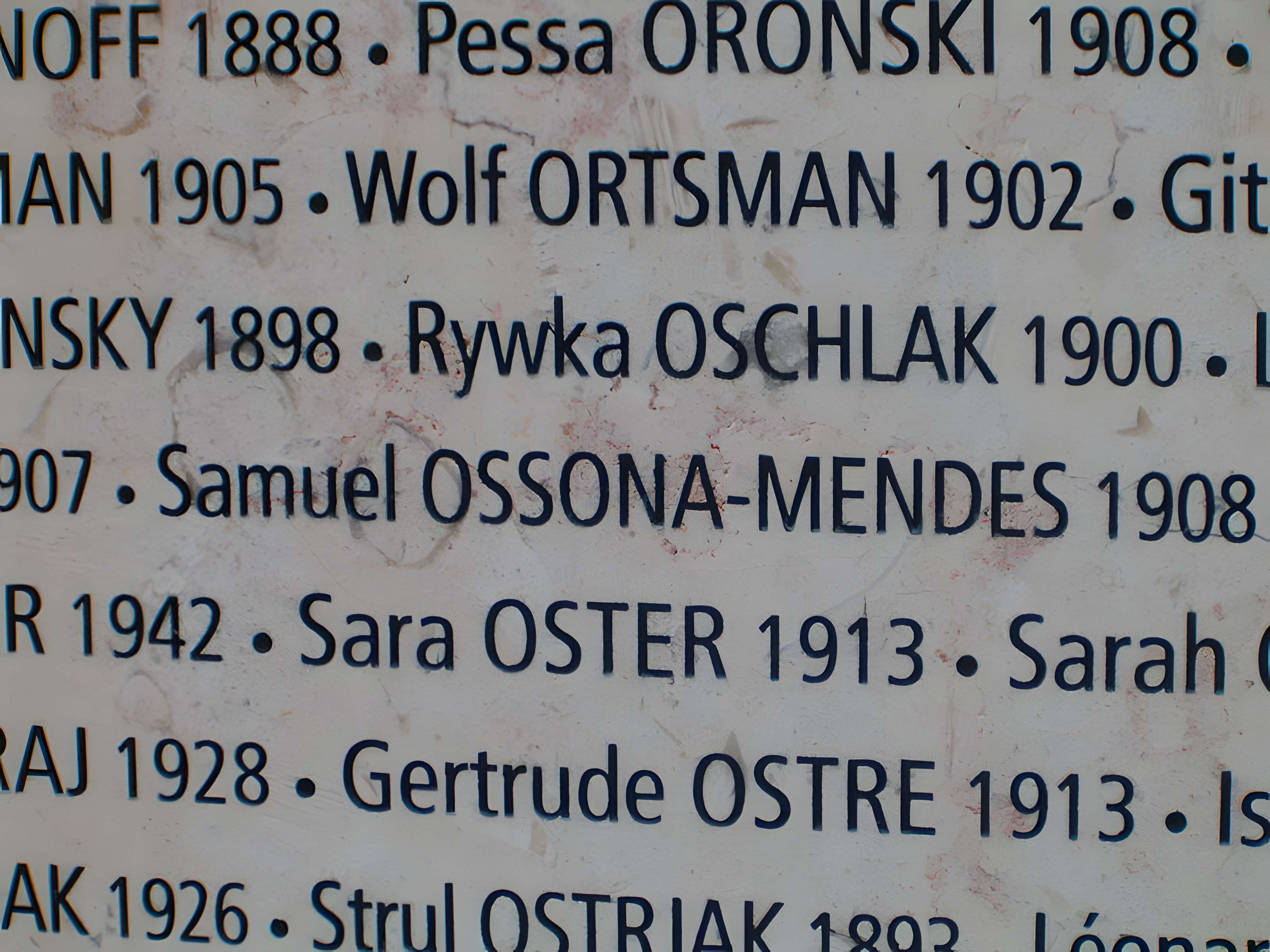 Mémorial des Martyrs de la Déportation à Paris