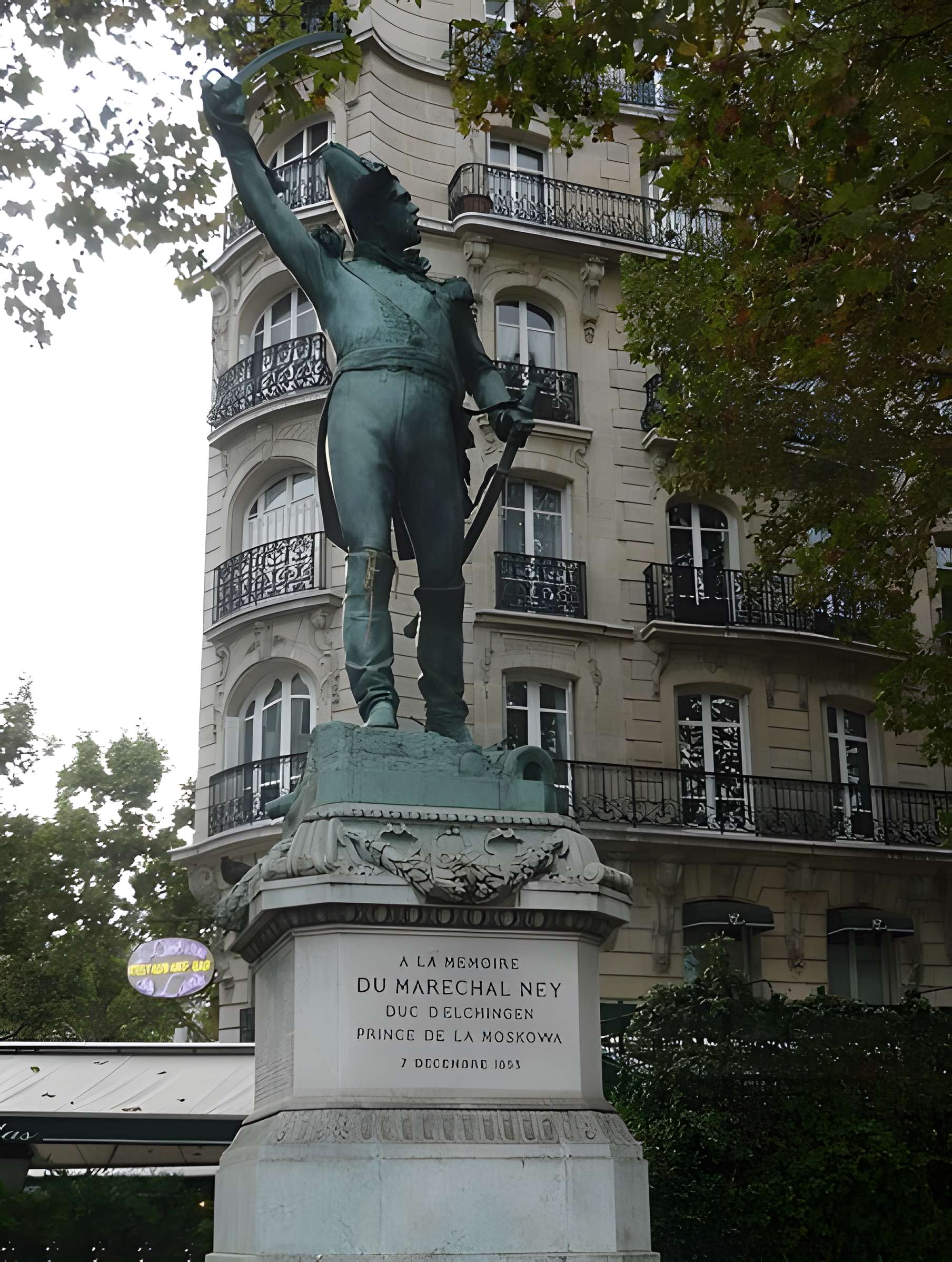 Statue du Maréchal Ney - Paris 6ème