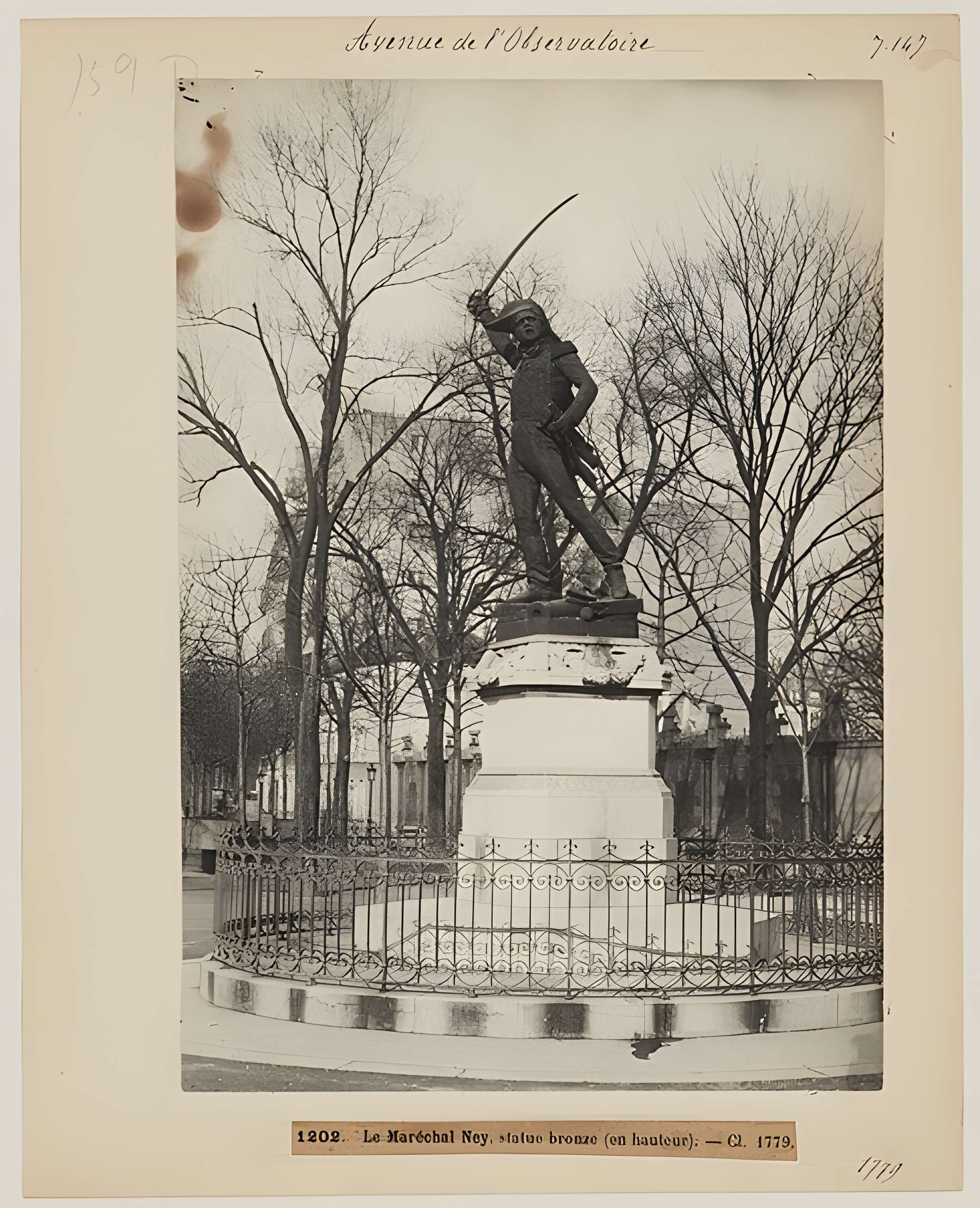 Statue du Maréchal Ney - Paris 6ème