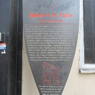 Porte Saint-Denis à Paris