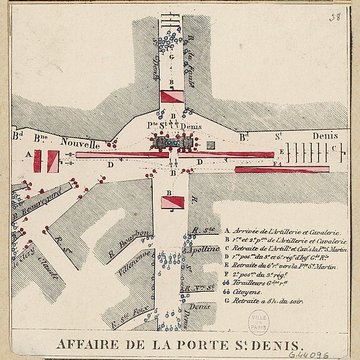 Porte Saint-Denis à Paris