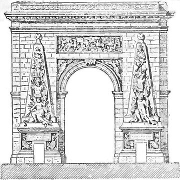 Porte Saint-Denis à Paris