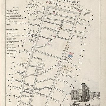 Porte Saint-Denis à Paris