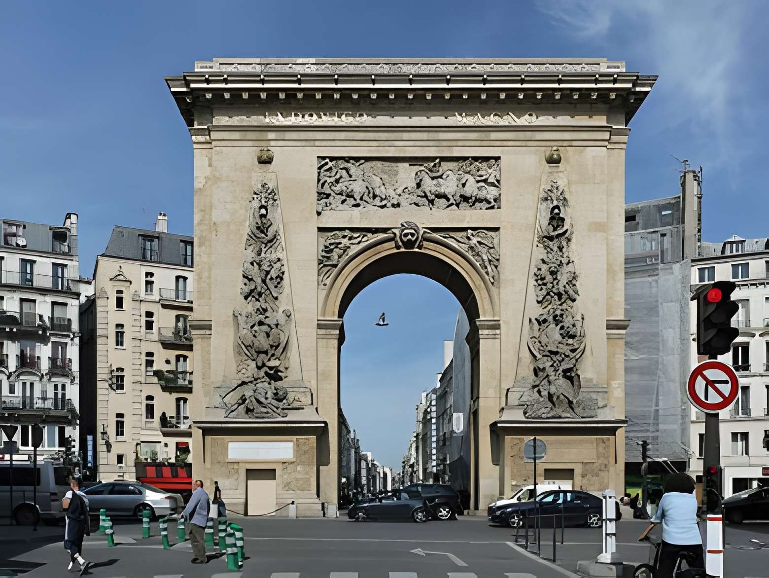 Porte Saint-Denis à Paris 