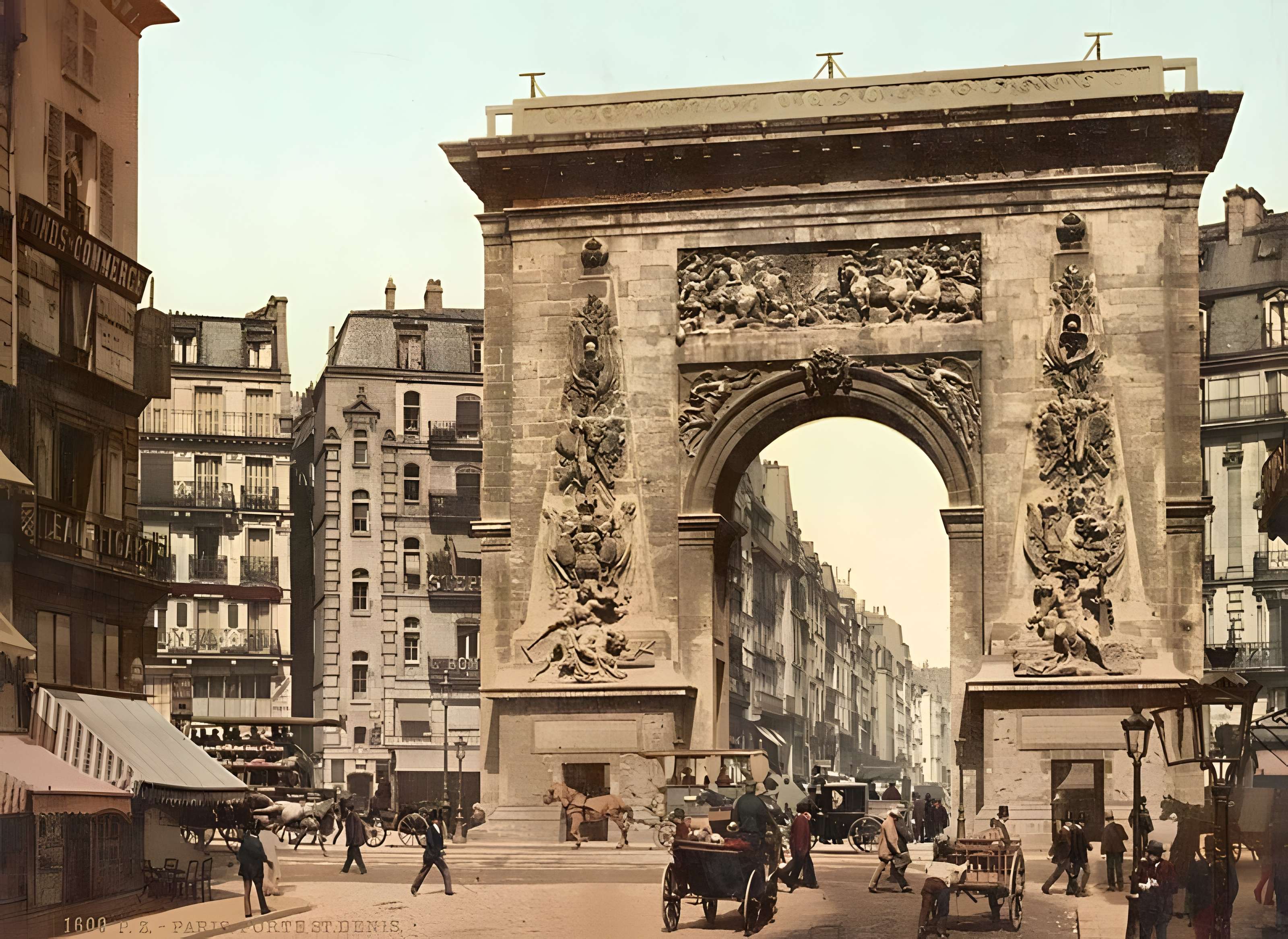 Porte Saint-Denis à Paris
