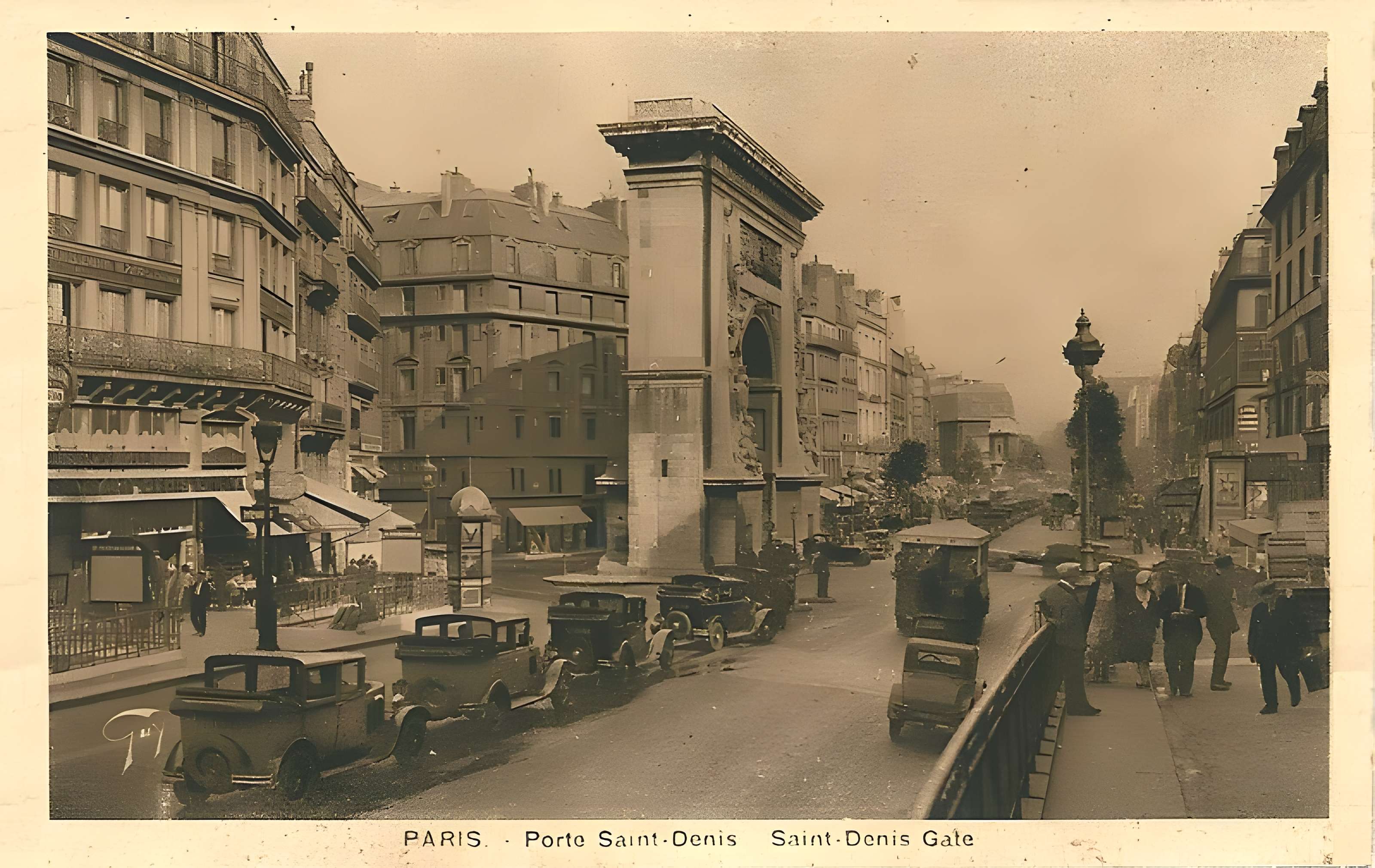 Porte Saint-Denis à Paris