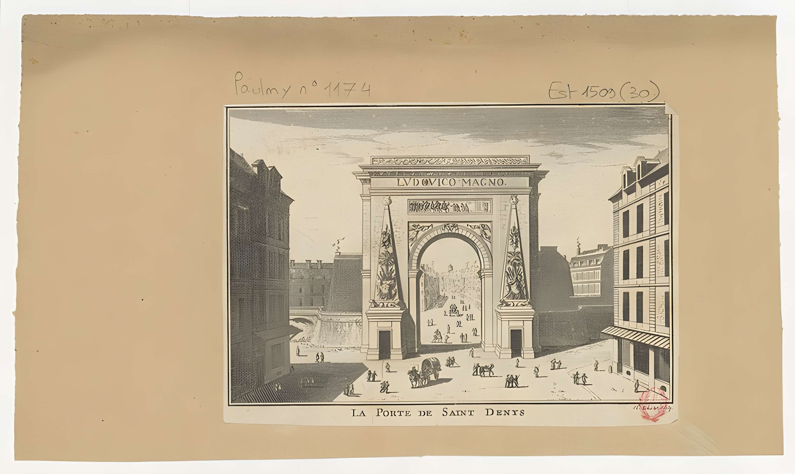 Porte Saint-Denis à Paris