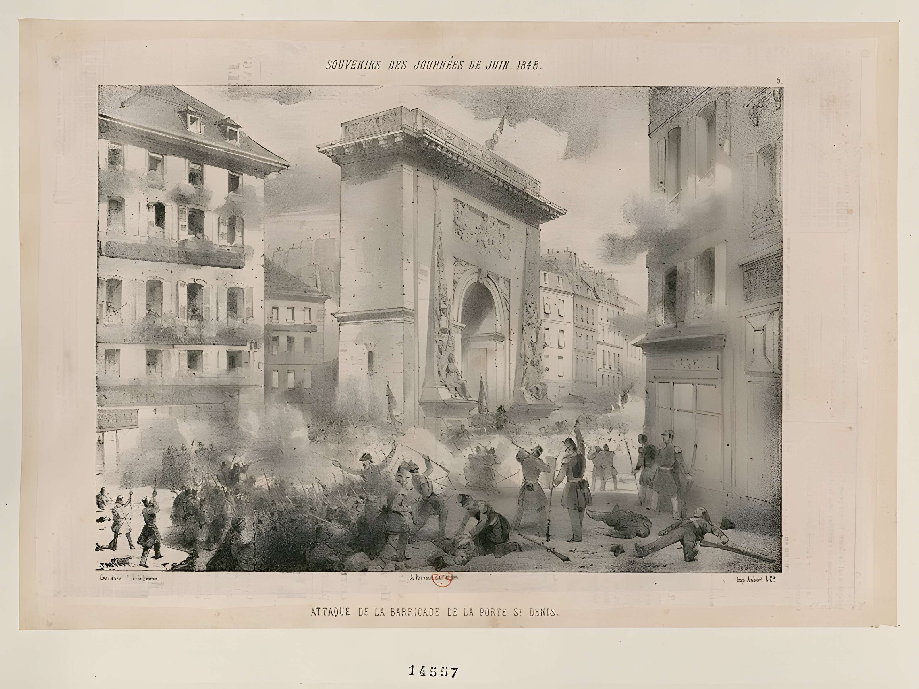 Porte Saint-Denis à Paris