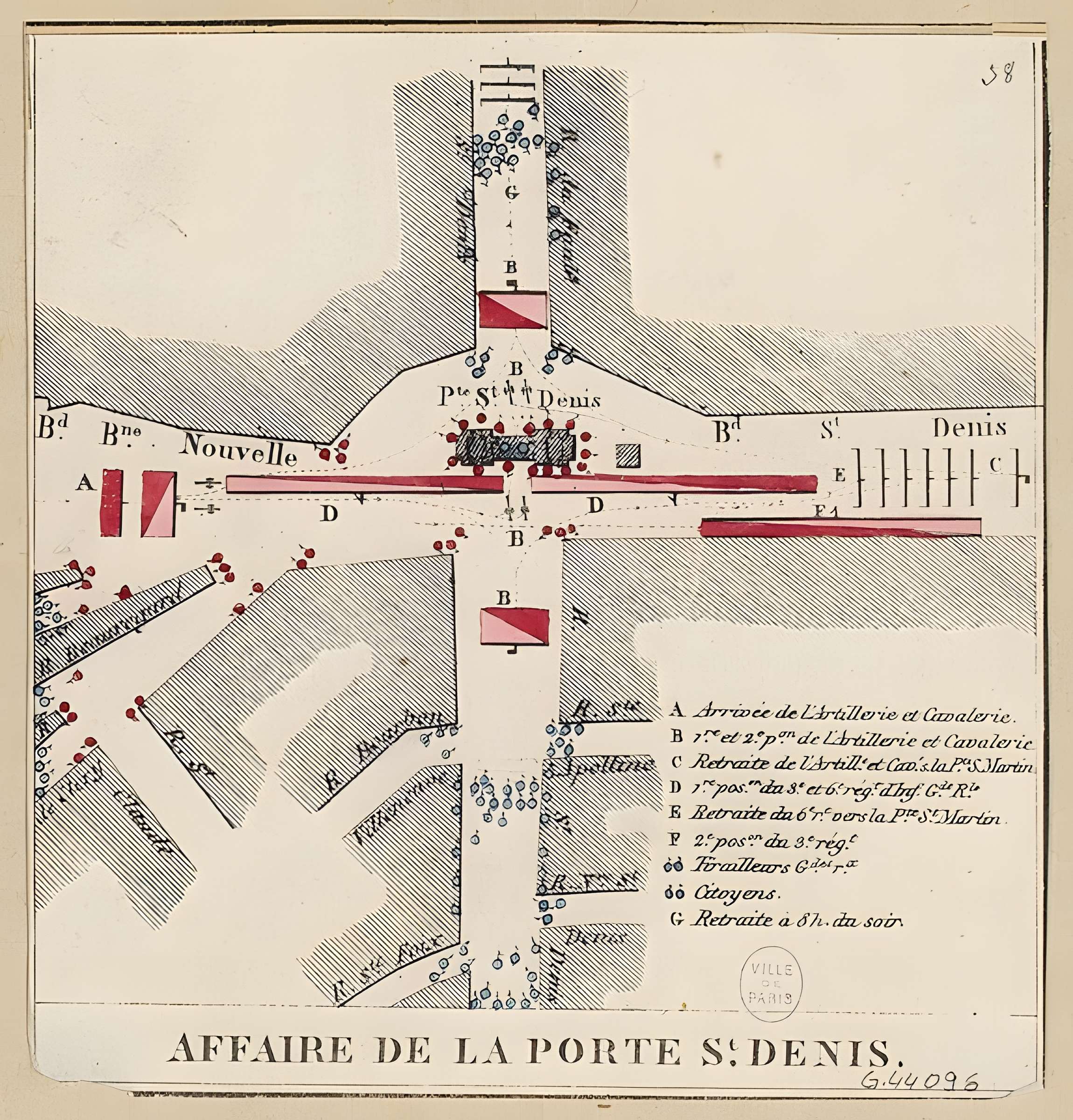 Porte Saint-Denis à Paris