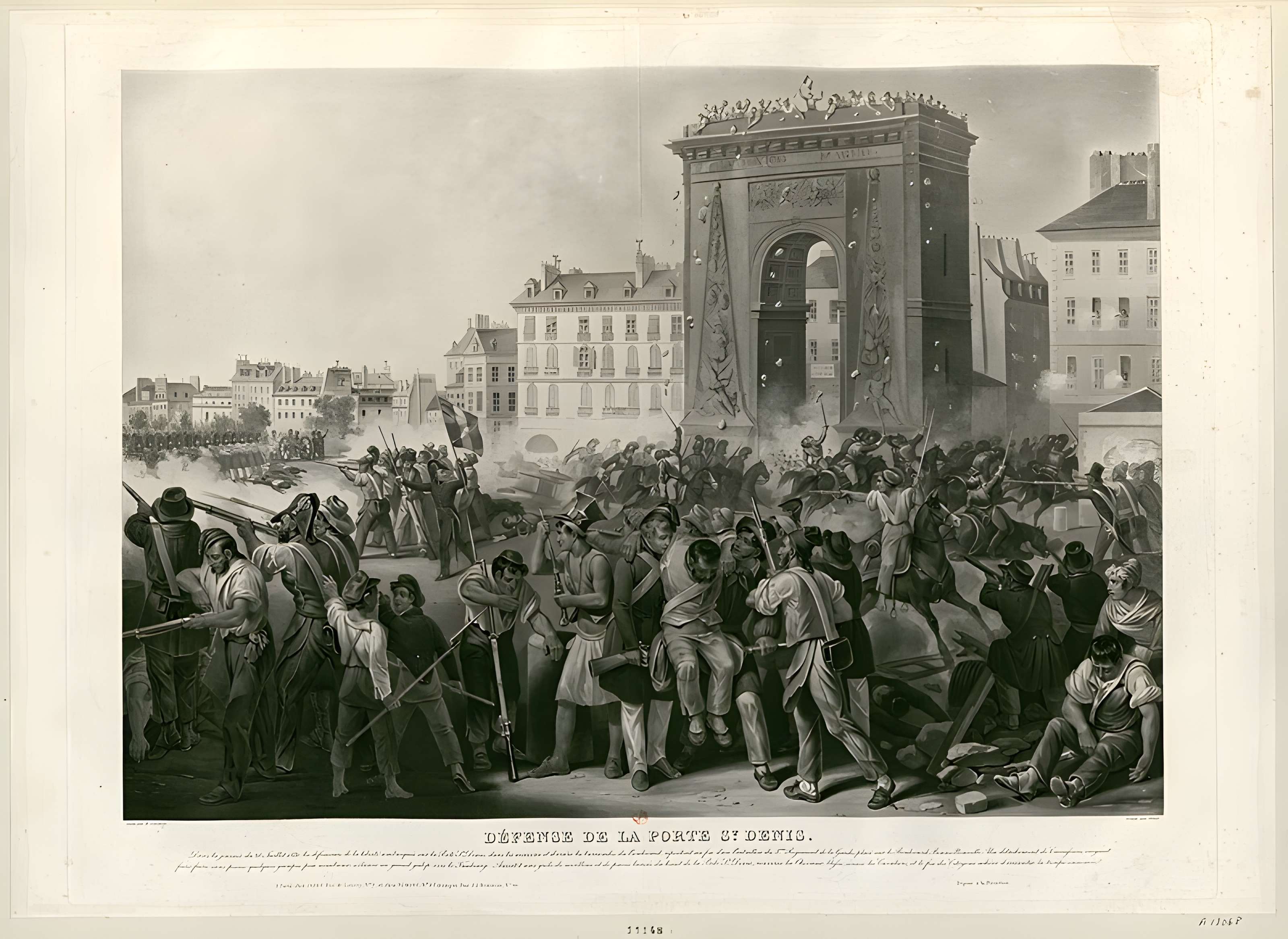 Porte Saint-Denis à Paris