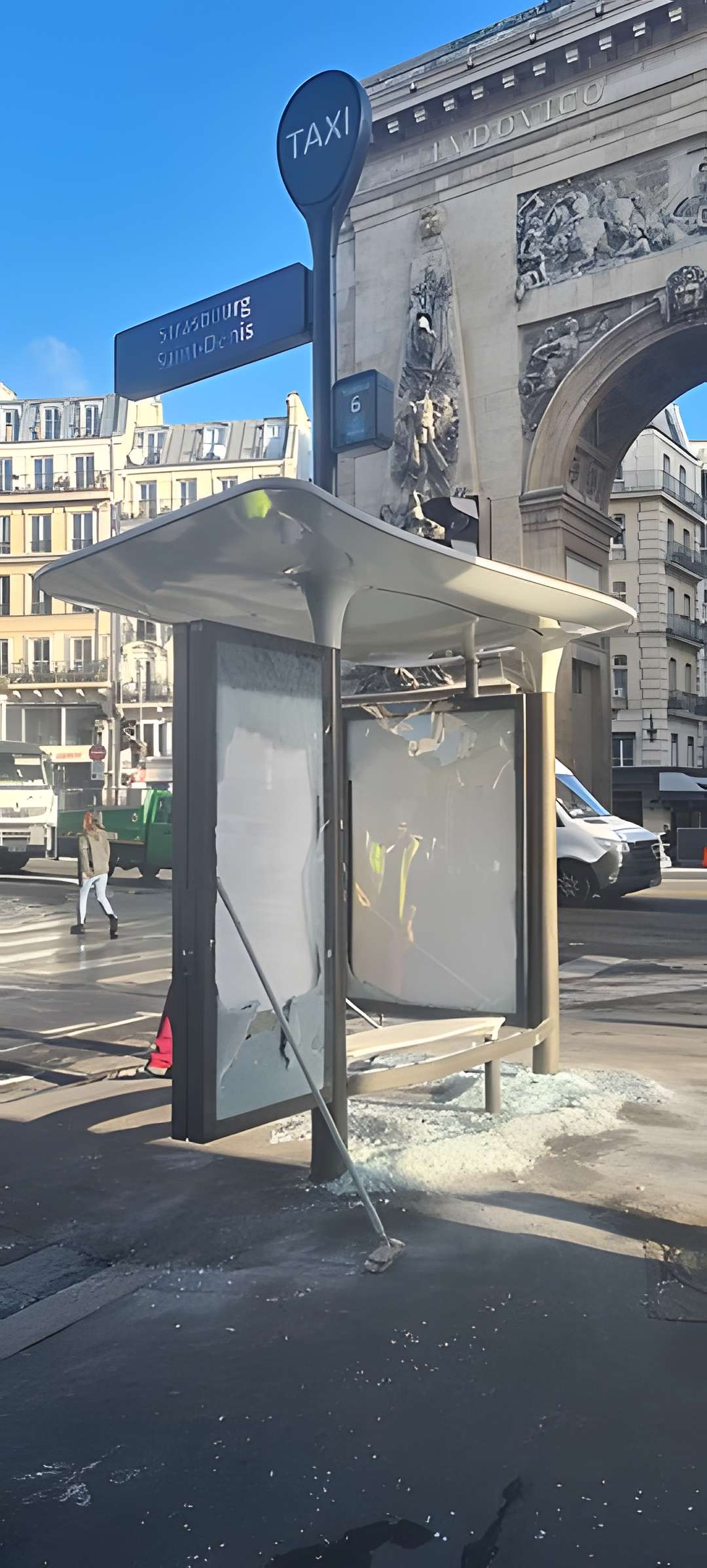 Porte Saint-Denis à Paris