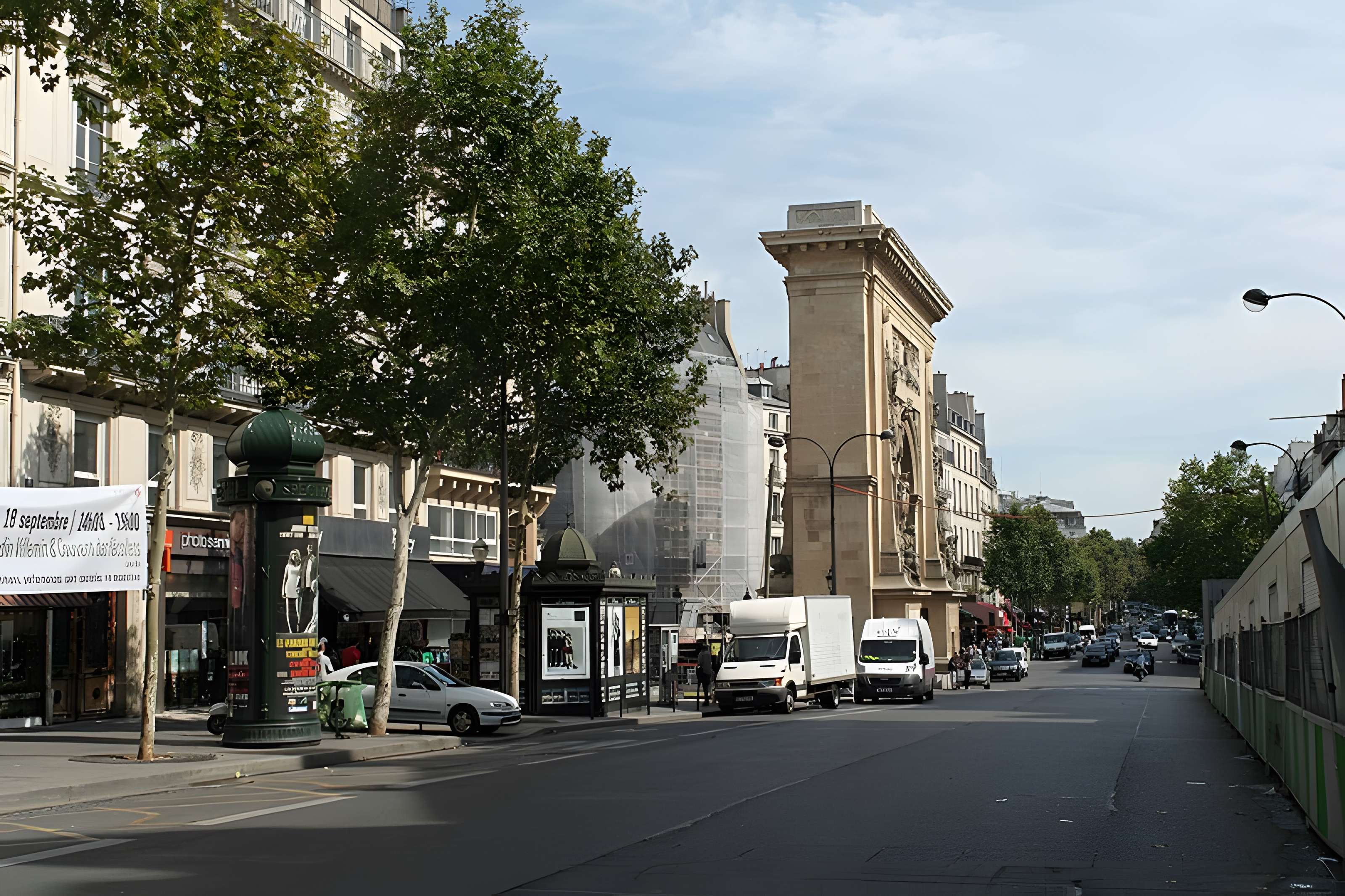 Porte Saint-Denis à Paris