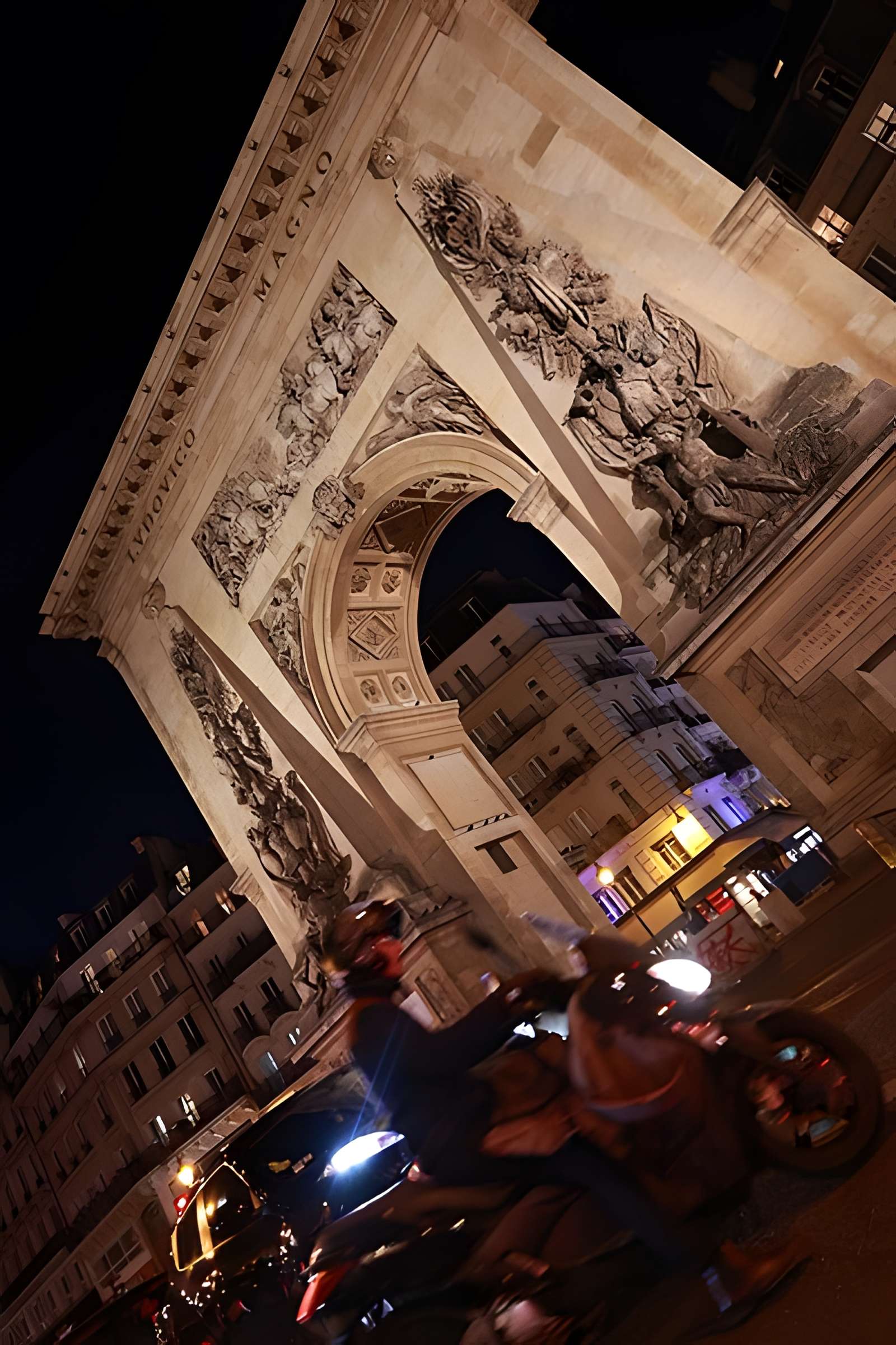 Porte Saint-Denis à Paris