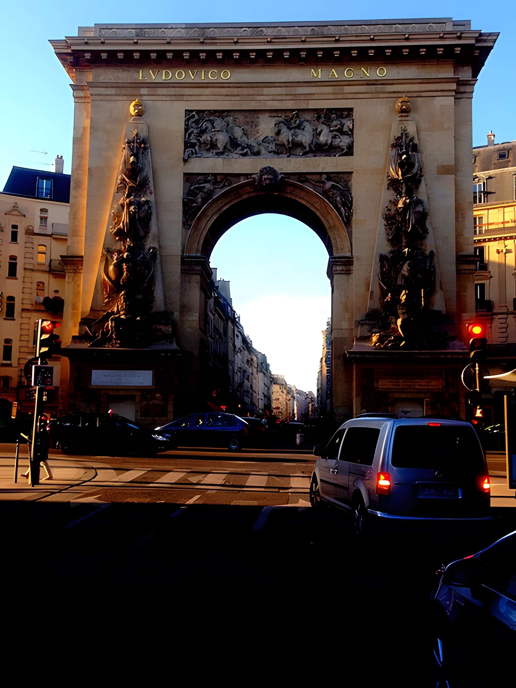 Porte Saint-Denis à Paris