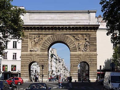 Photo de Porte Saint-Martin à Paris
