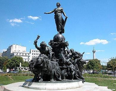 Photo de Le Triomphe de la République à Paris