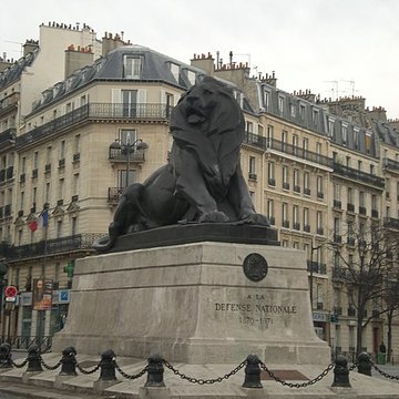 Lion de Belfort - Paris 14ème