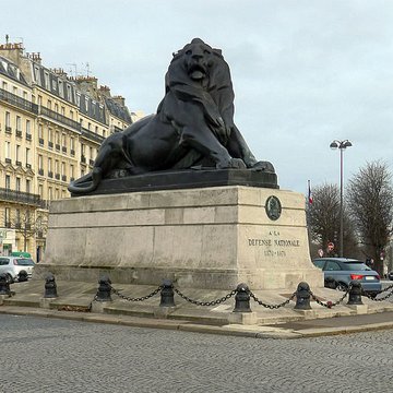 Lion de Belfort - Paris 14ème