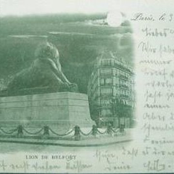 Lion de Belfort - Paris 14ème