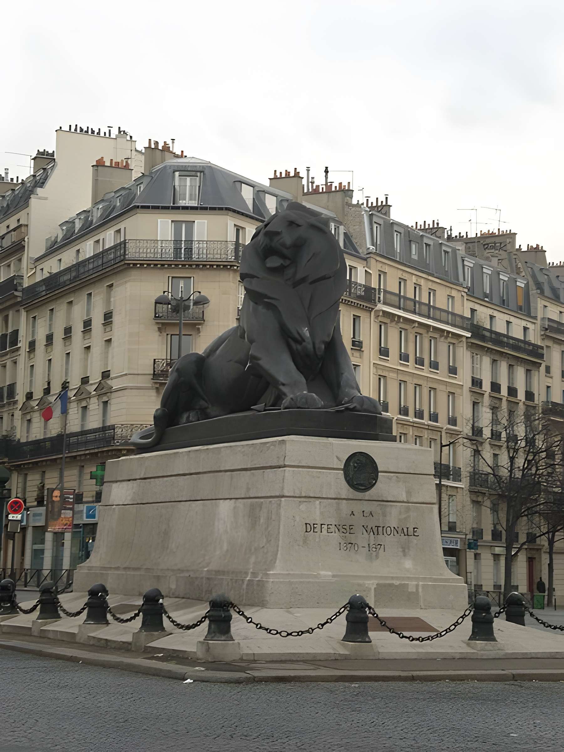 Lion de Belfort - Paris 14ème