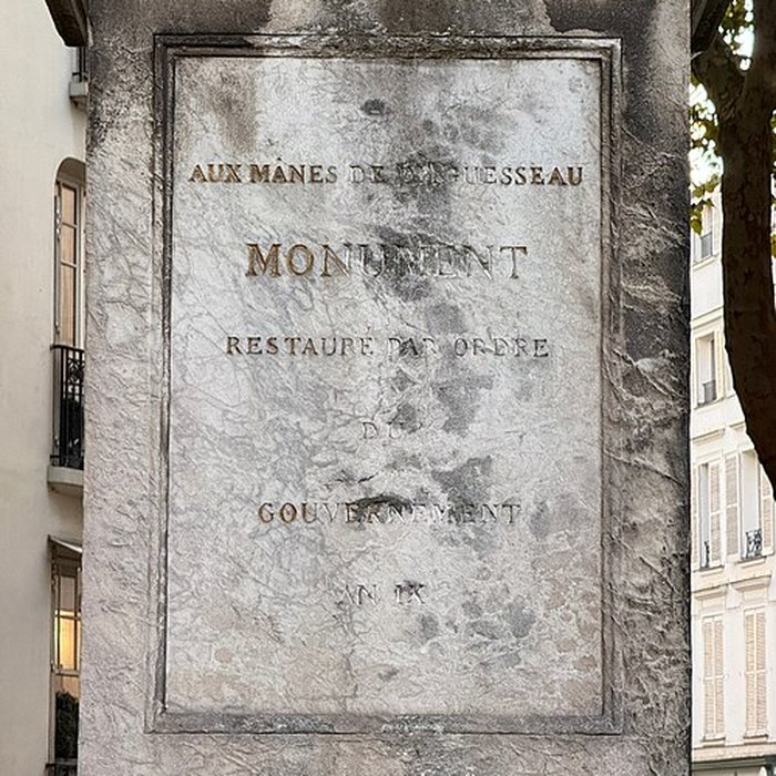 Photo de Monument dAguesseau - Paris 16ème