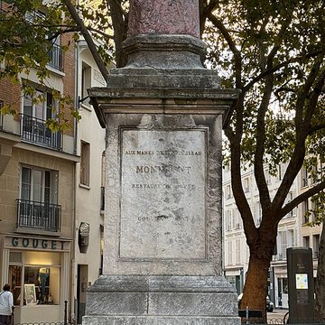 Monument dAguesseau - Paris 16ème
