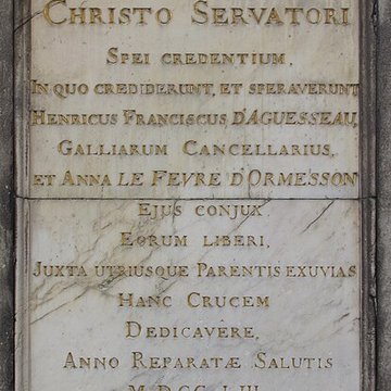 Monument dAguesseau - Paris 16ème