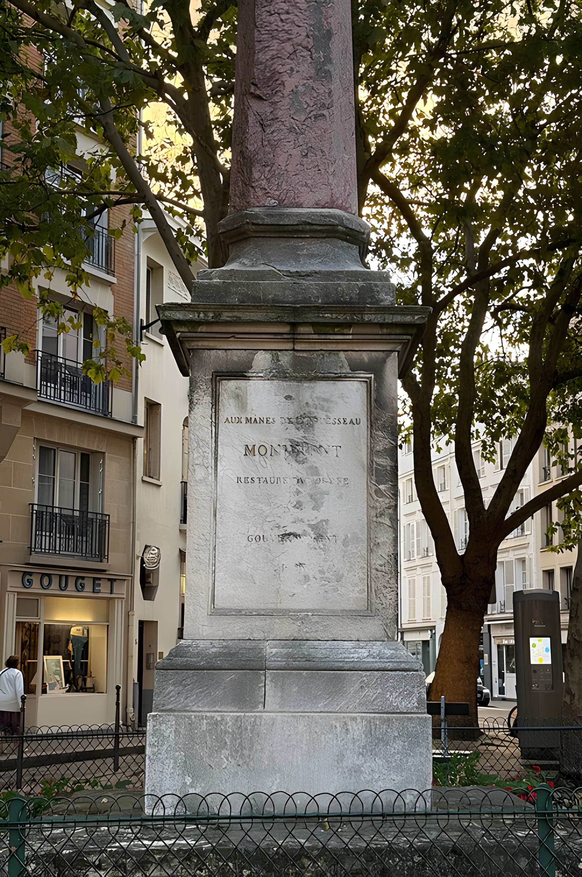 Monument d'Aguesseau - Paris 16ème