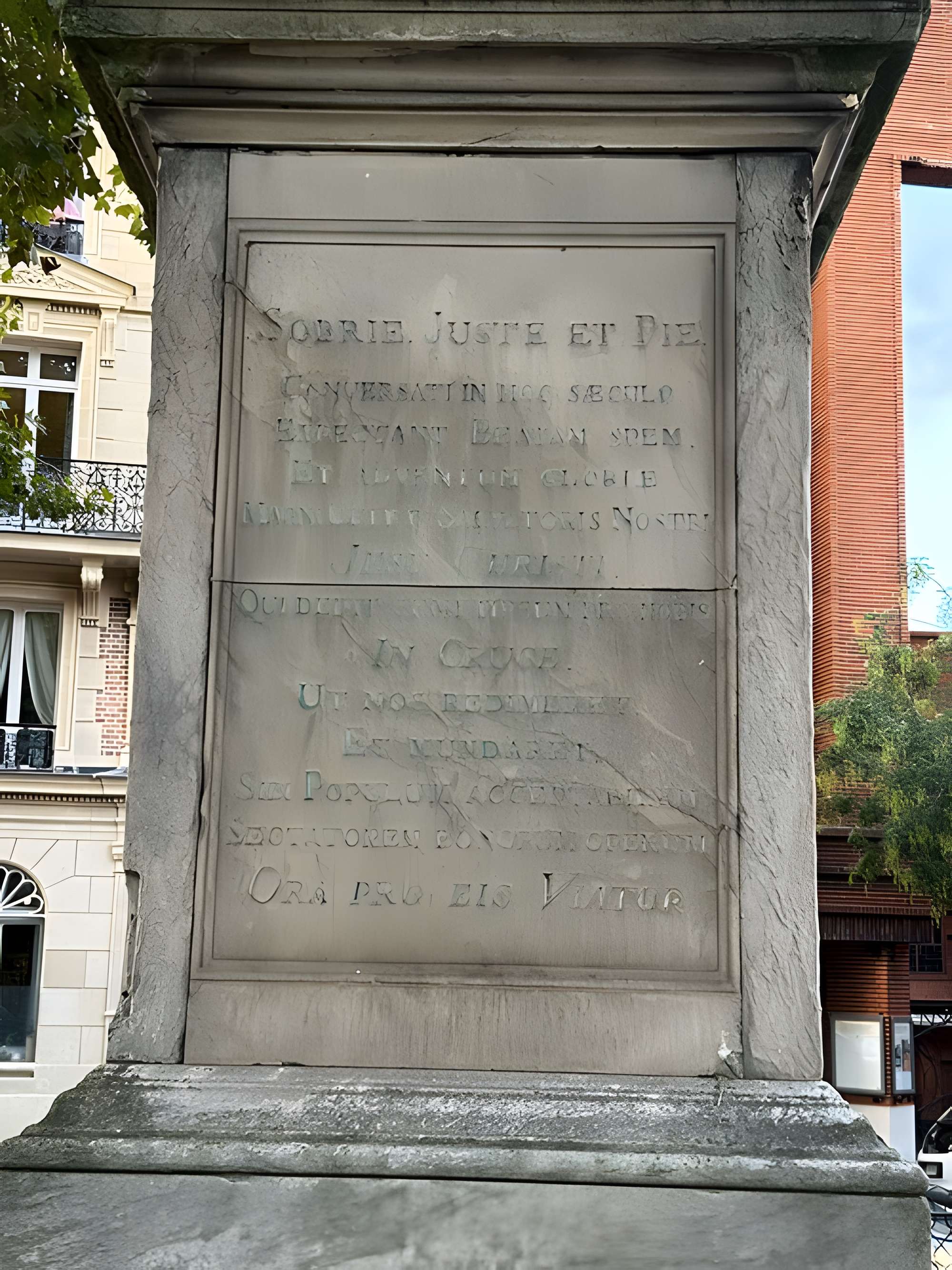 Monument d'Aguesseau - Paris 16ème