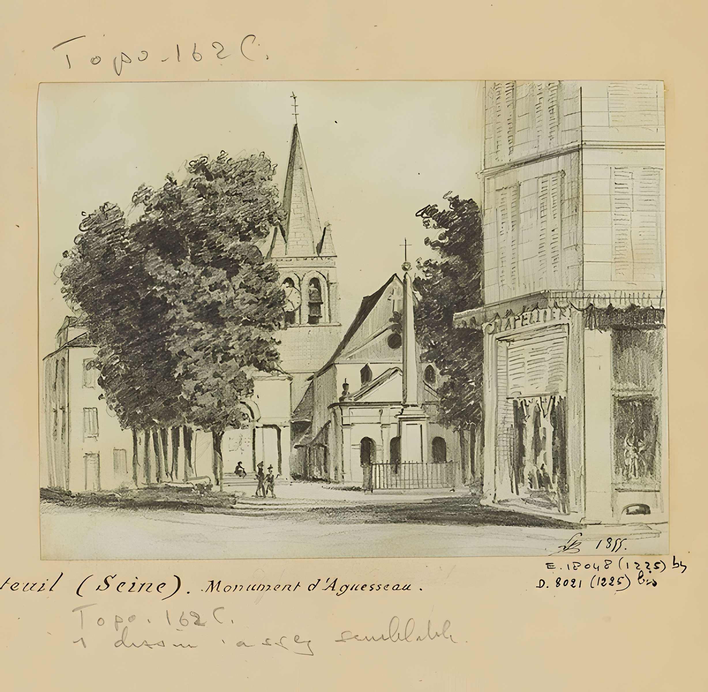 Monument d'Aguesseau - Paris 16ème