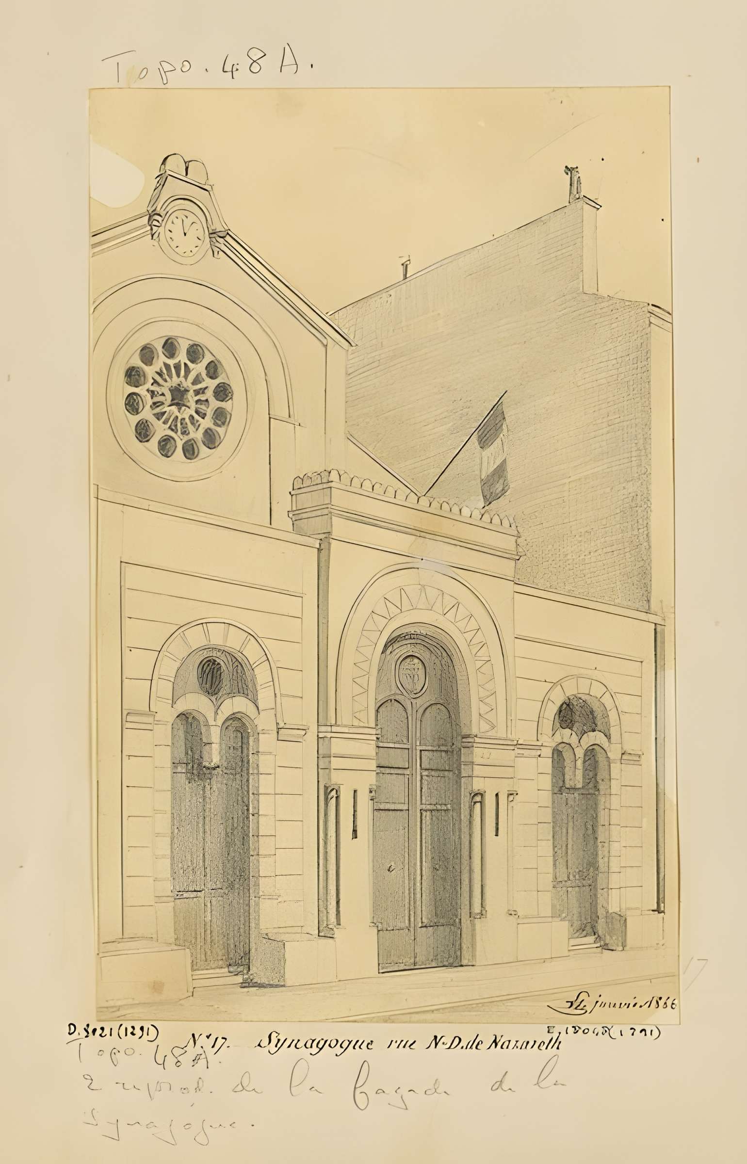 Synagogue Nazareth à Paris