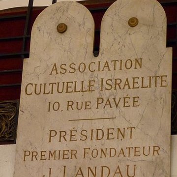 Synagogue de la rue Pavée - Paris 4ème