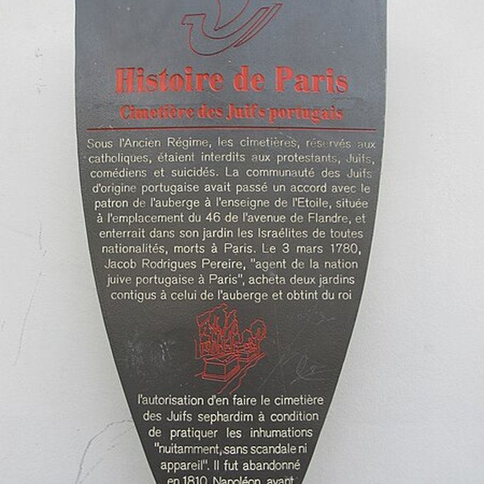 Photo de Cimetière des Juifs Portugais - Paris 19ème