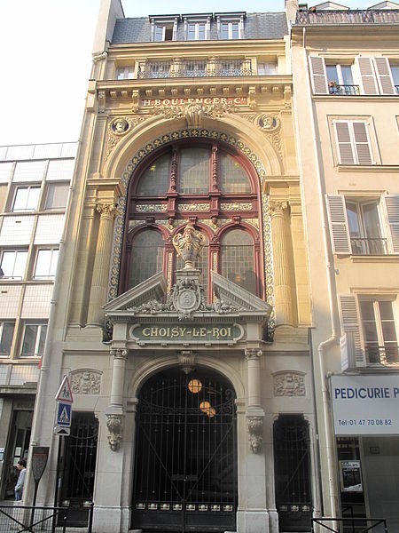 Photo de Anciens magasins de vente des faïenceries de Choisy-le-Roi - Paris 10ème