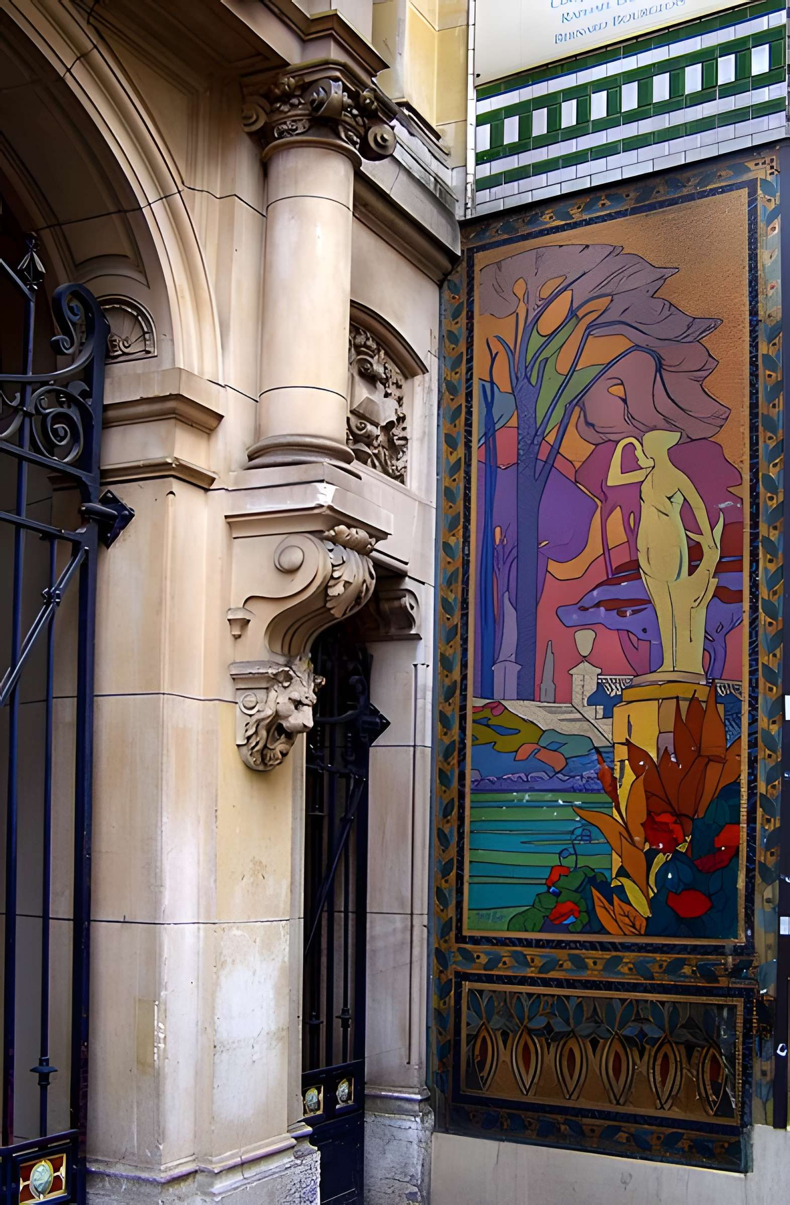 Anciens magasins de vente des faïenceries de Choisy-le-Roi - Paris 10ème
