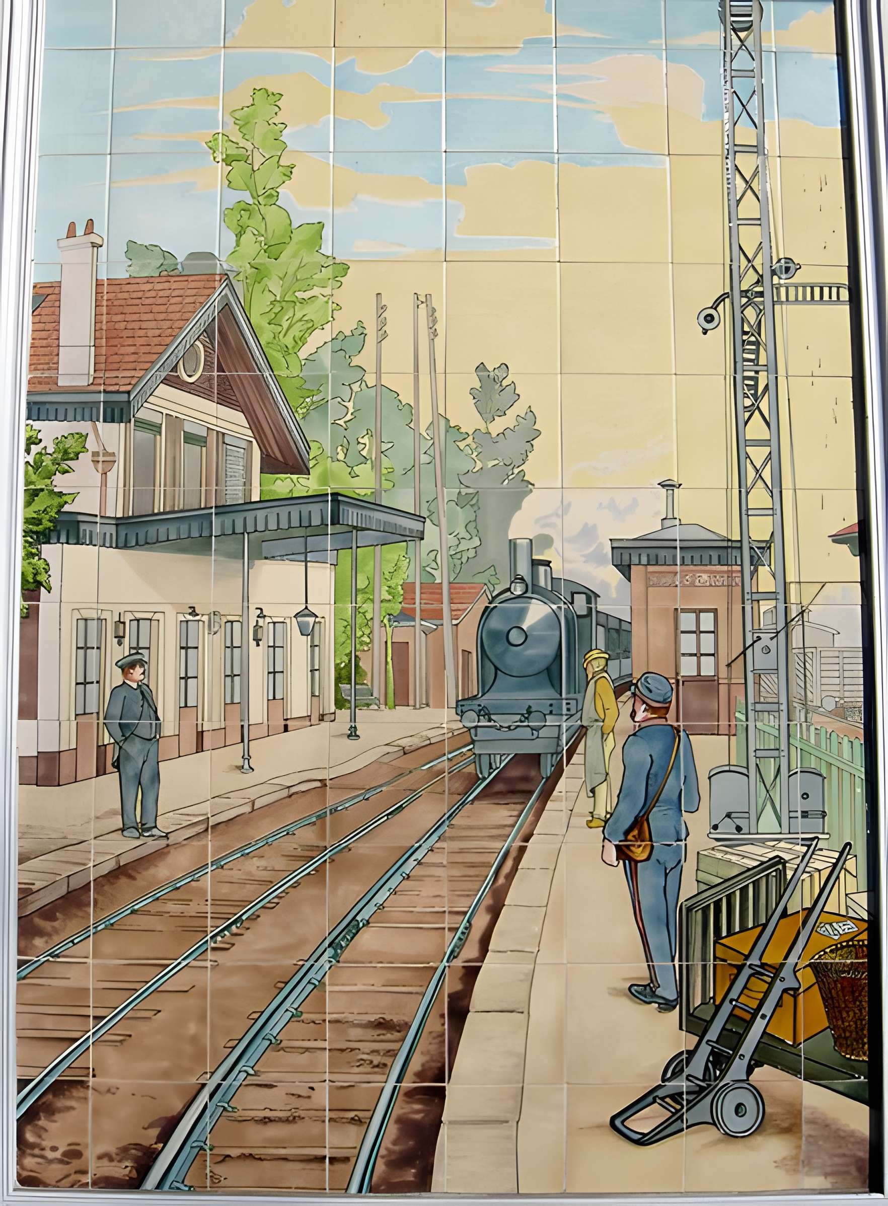 Anciens magasins de vente des faïenceries de Choisy-le-Roi - Paris 10ème