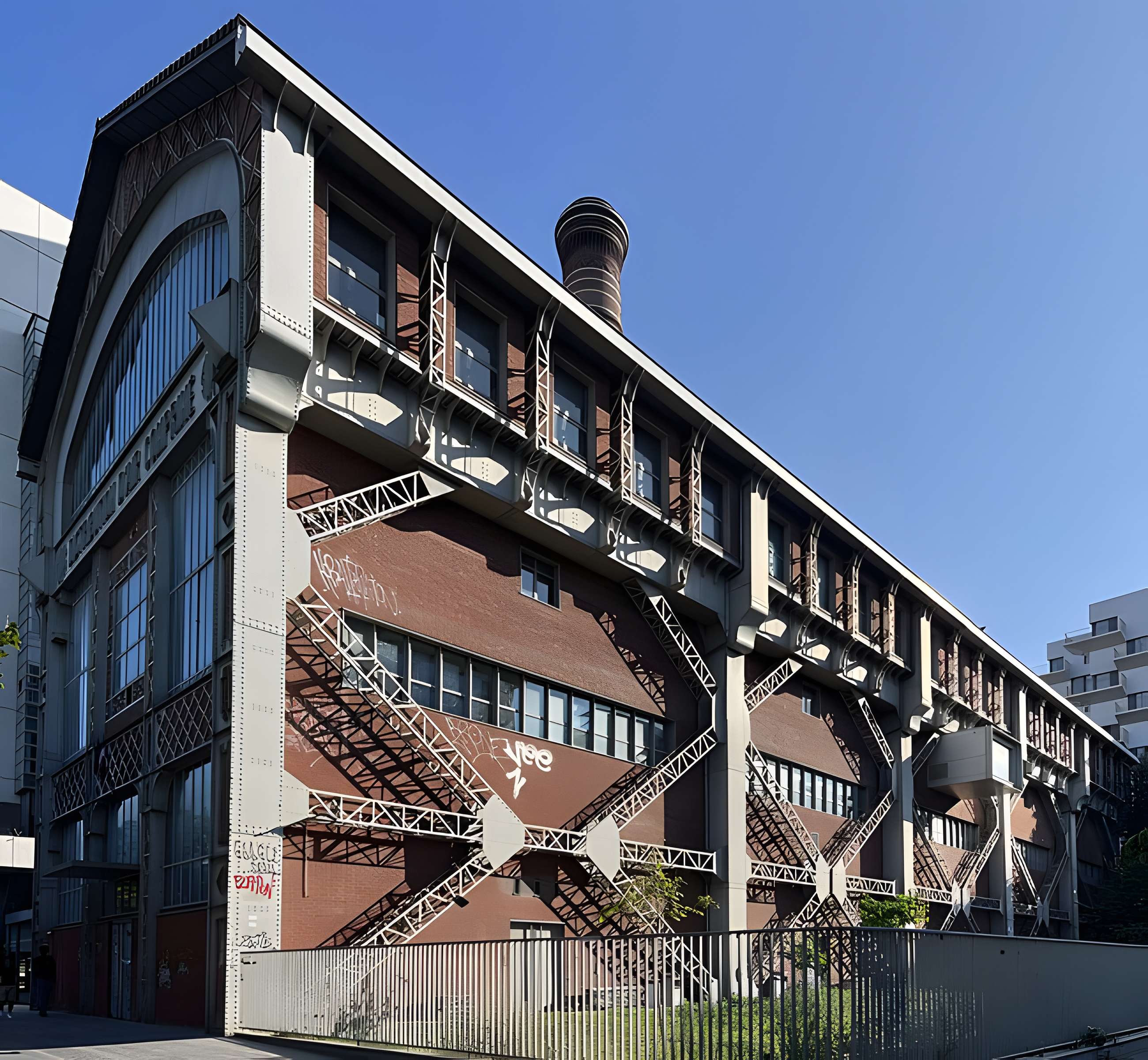 Usine de la Société Urbaine d'Air Comprimé - Paris 13ème