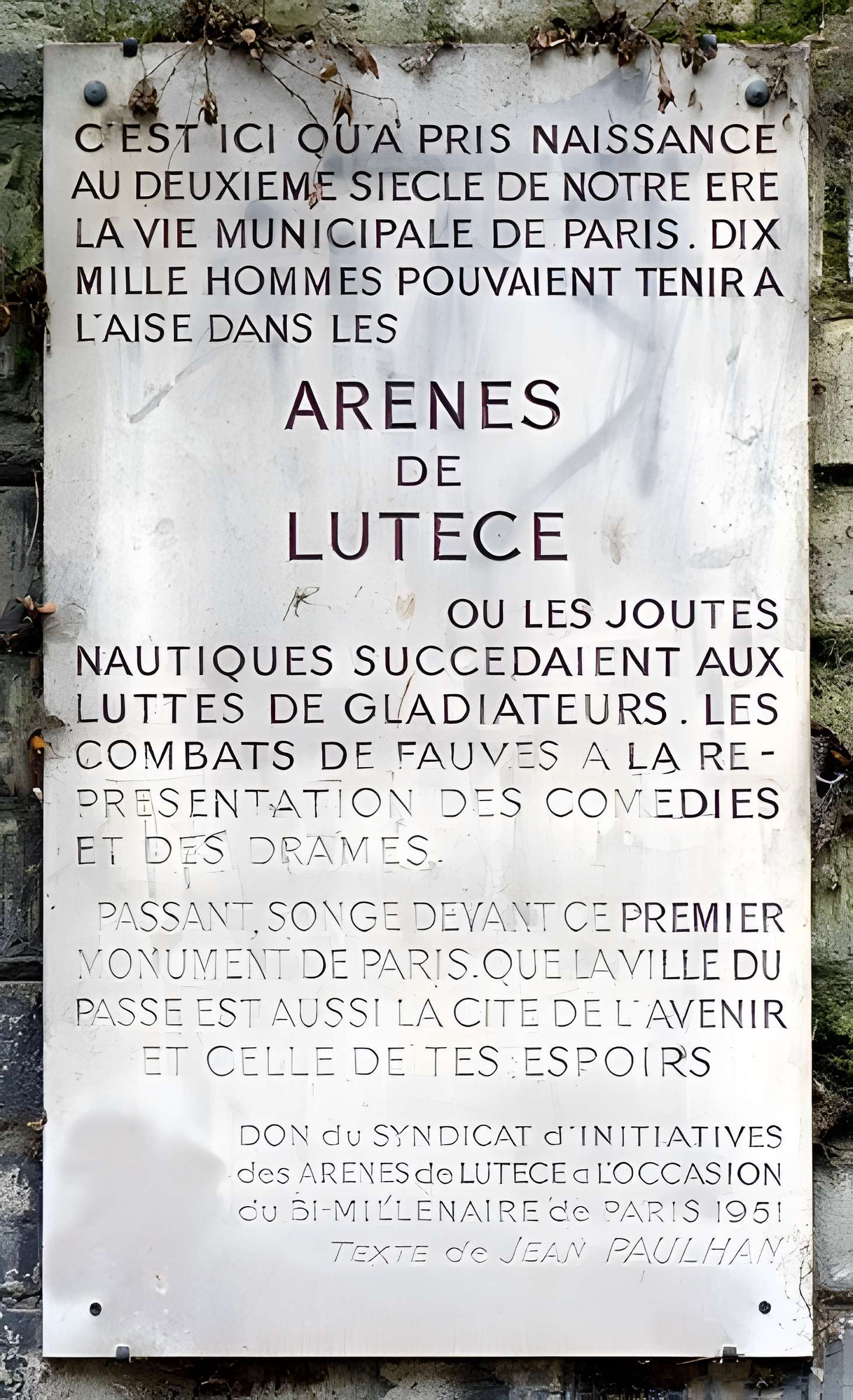 Arènes de Lutèce