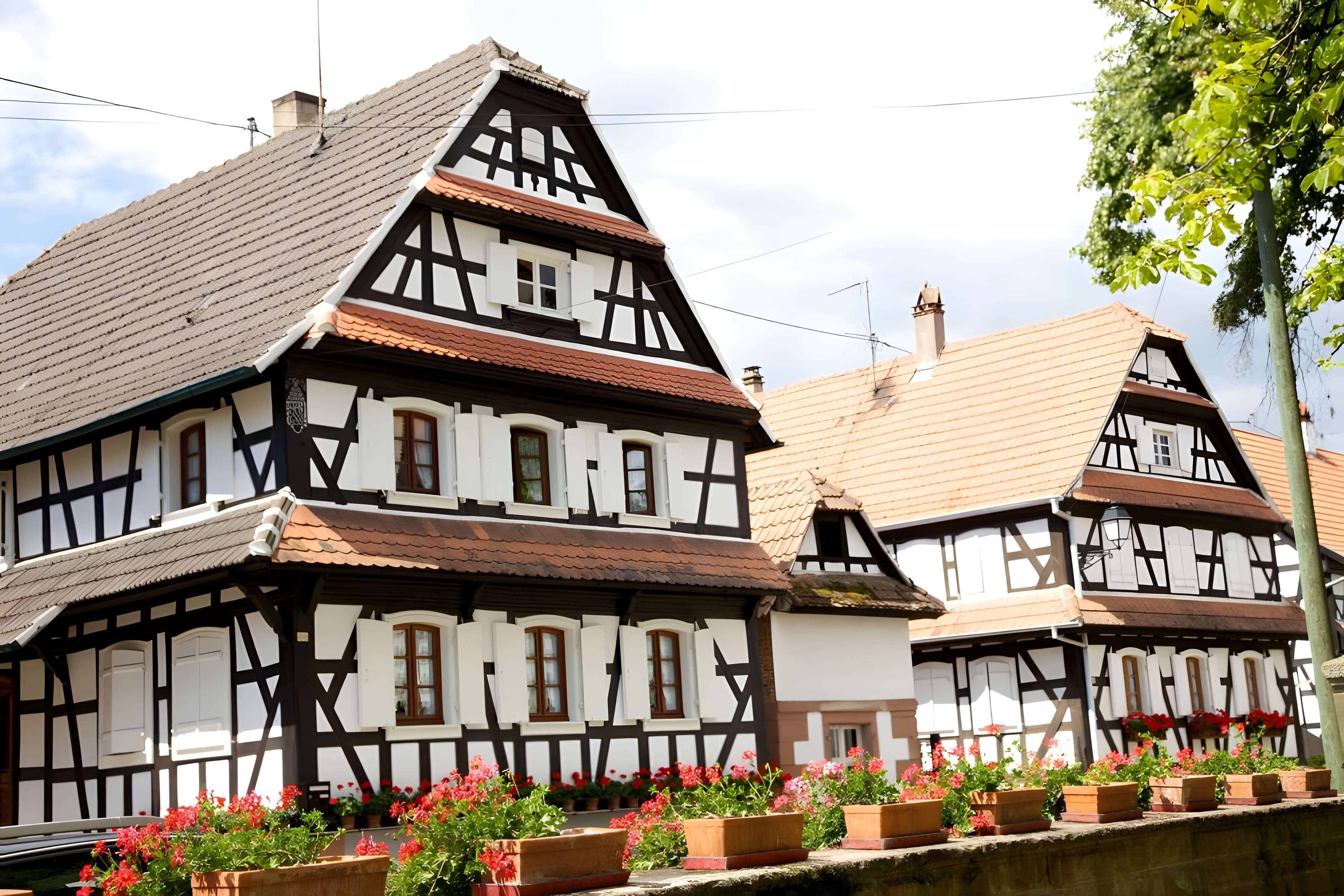 Hunspach plus beau village du Bas-Rhin
