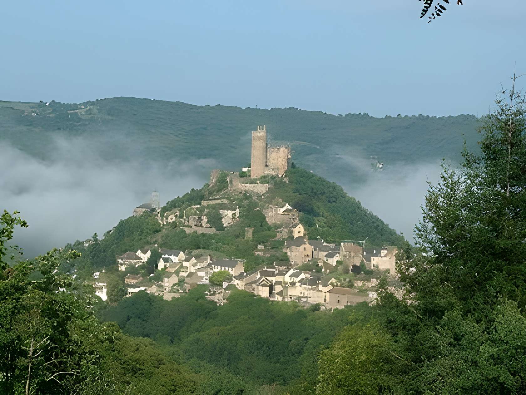 Najac plus beau village de l'Aveyron 
