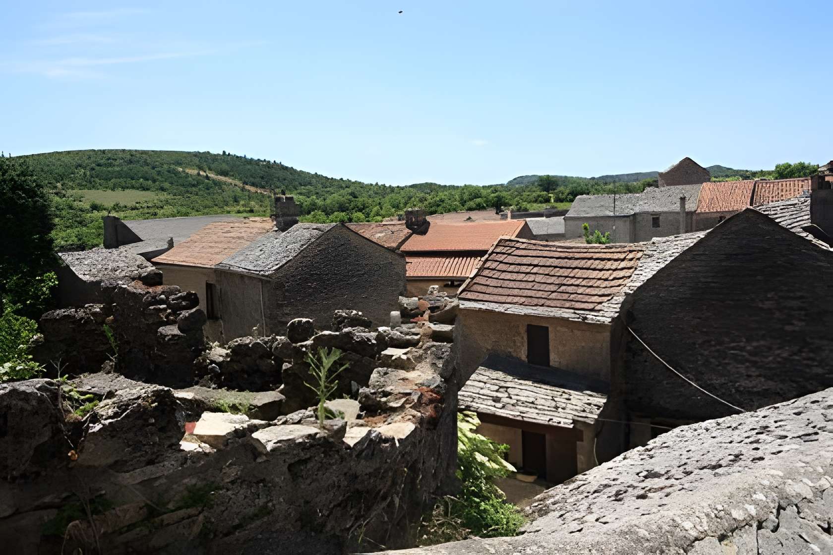 La Couvertoirade plus beau village de l'Aveyron 