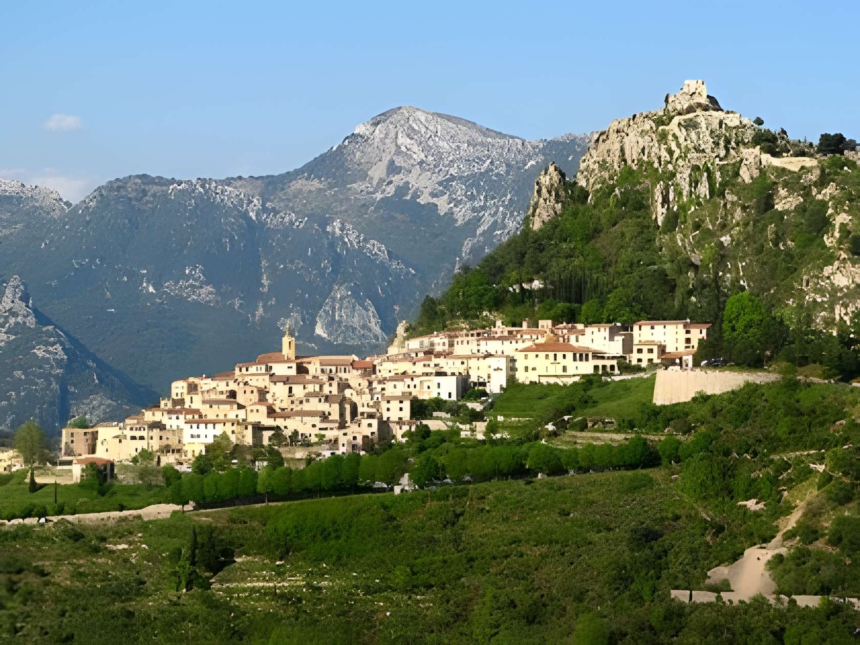 Sainte-Agnés plus beau village des Alpes-Maritimes 